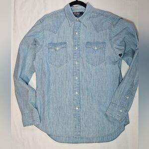 Men's Polo by Ralph Lauren button up Shirt size M